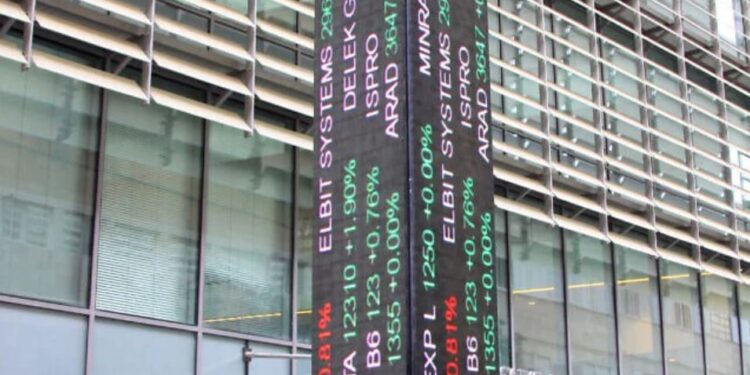 Πτώση σημειώνουν οι μετοχές στο Χρηματιστήριο του Τελ Αβίβ εν μέσω της σύγκρουσης με το Ιράν