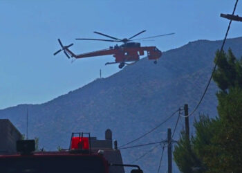 No active fire front in Anavissos, Lesvos and Xanthi