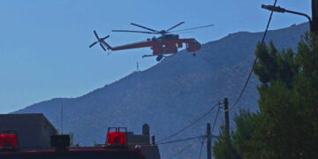 No active fire front in Anavissos, Lesvos and Xanthi