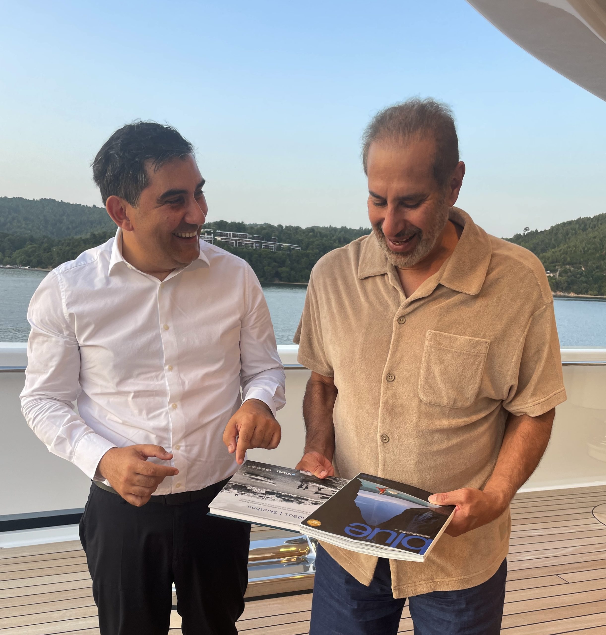Στην Σκιάθο ο Σεΐχης του Κατάρ