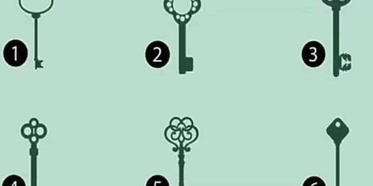 Το κλειδί που θα επιλέξετε αποκαλύπτει συγκεκριμένες λεπτομέρειες για τον χαρακτήρα σας